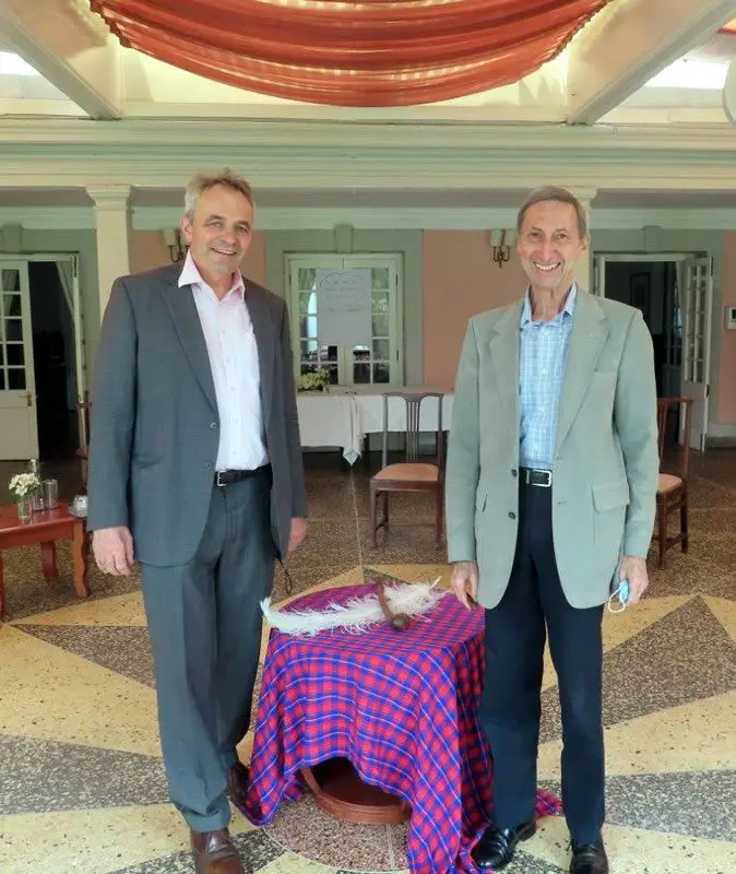 Leaders Circle Kenya - Frank Kretzschmar and the late Mike Eldon